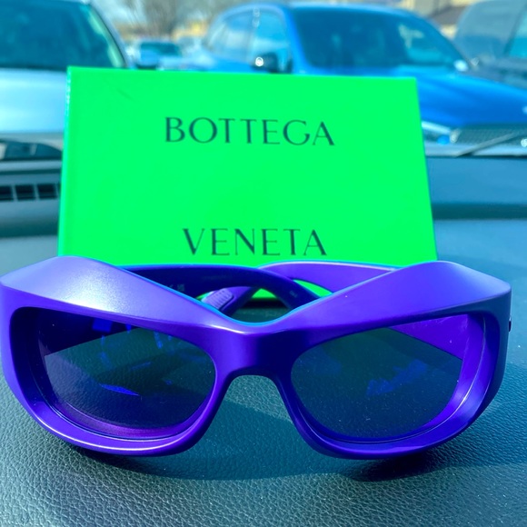 New in the box Bottega Veneta Eyewear Square Frame Sunglasses main image 6